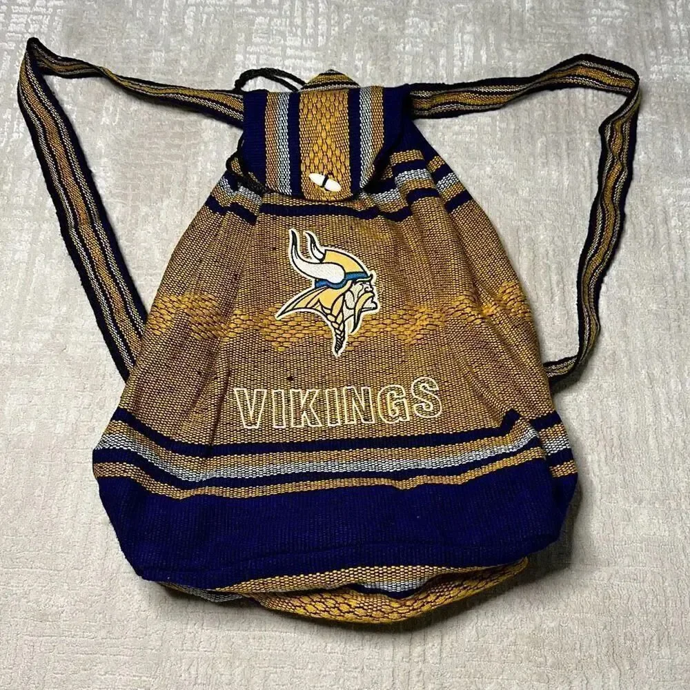 Minnesota Vikings Embroidered Backpack